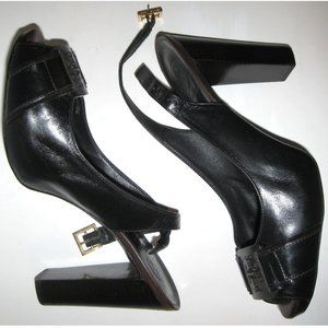 Size 8.5 Tory Burch Peep Toe High Heels